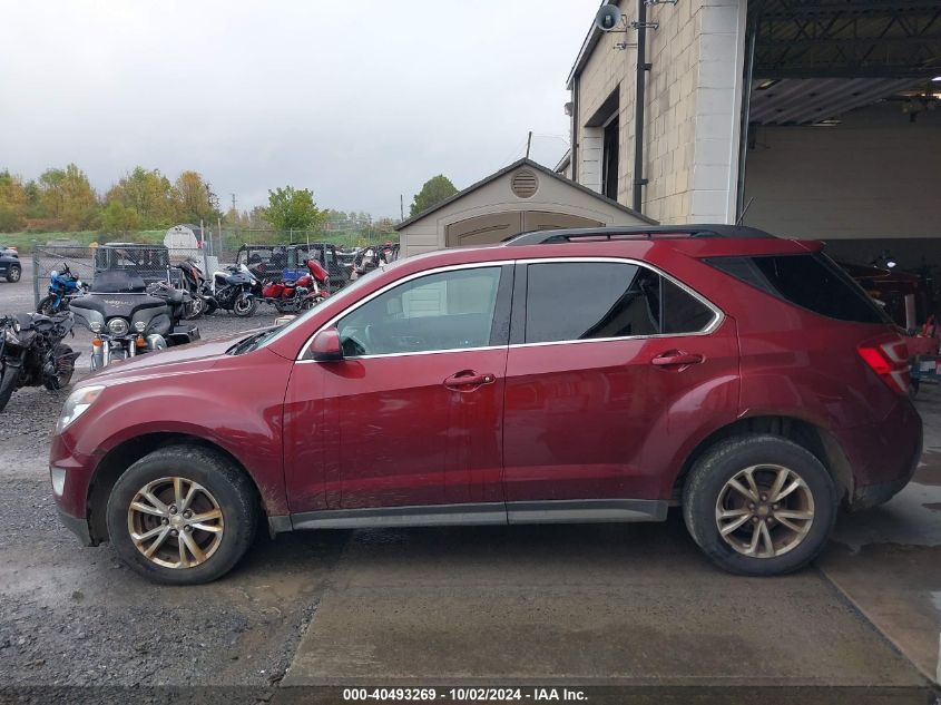 2016 Chevrolet Equinox Lt VIN: 2GNFLFEK7G6155393 Lot: 40493269