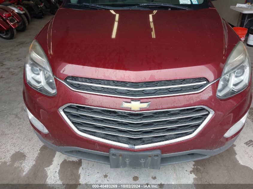 2016 Chevrolet Equinox Lt VIN: 2GNFLFEK7G6155393 Lot: 40493269