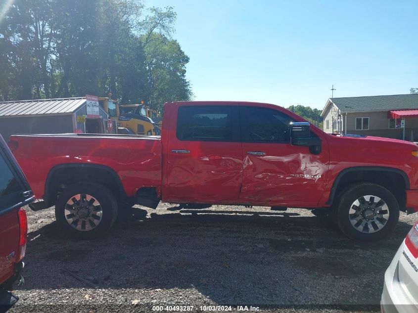 2022 Chevrolet Silverado 2500Hd 4Wd Standard Bed Custom VIN: 1GC4YME75NF207835 Lot: 40493287