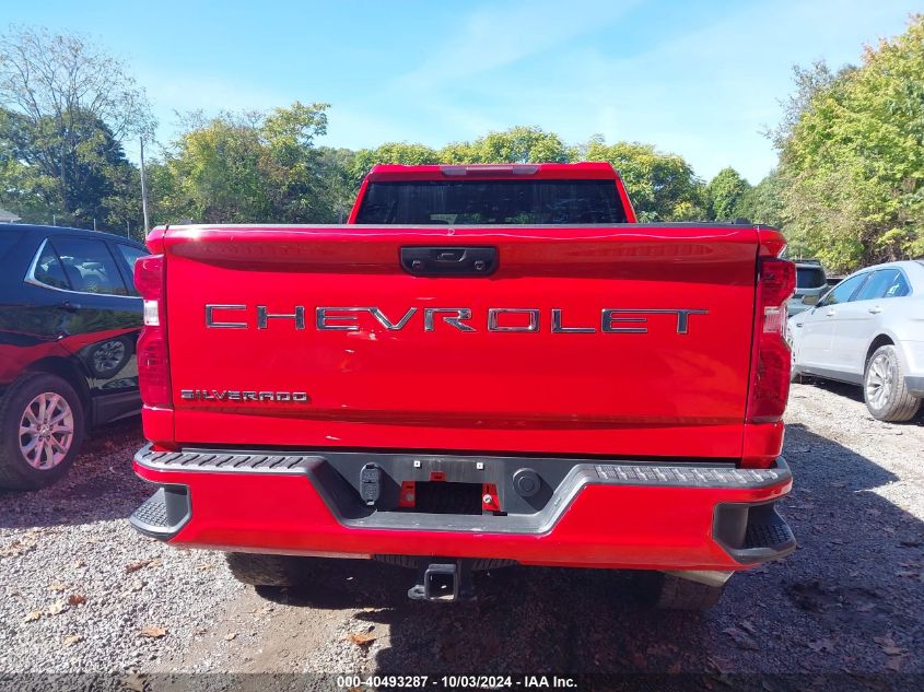 2022 Chevrolet Silverado 2500Hd 4Wd Standard Bed Custom VIN: 1GC4YME75NF207835 Lot: 40493287