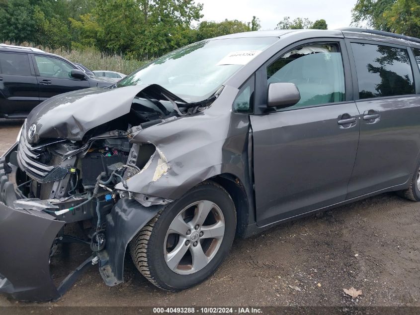 5TDKK3DC2CS204874 2012 Toyota Sienna Le V6 8 Passenger