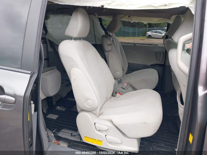 5TDKK3DC2CS204874 2012 Toyota Sienna Le V6 8 Passenger