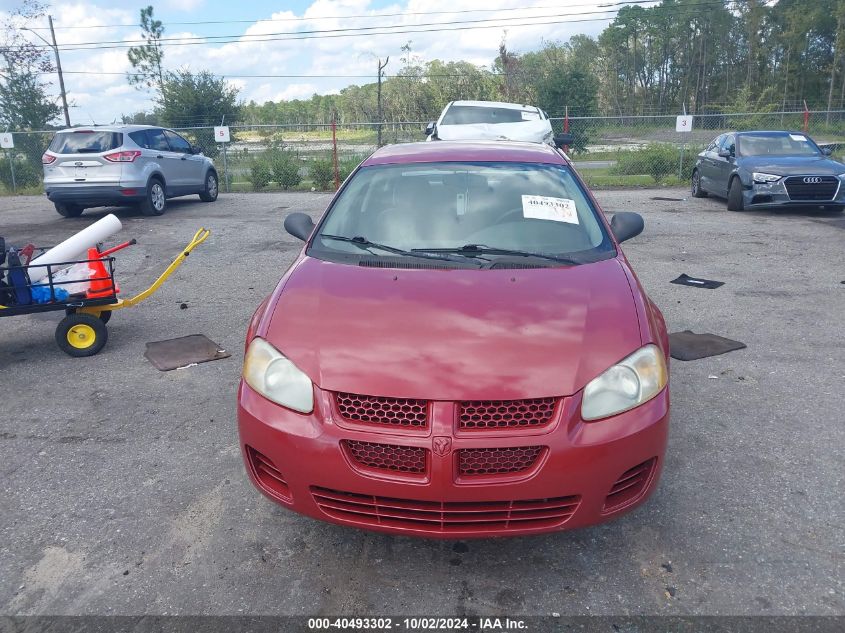 2005 Dodge Stratus Sxt VIN: 1B3EL46R45N684508 Lot: 40493302