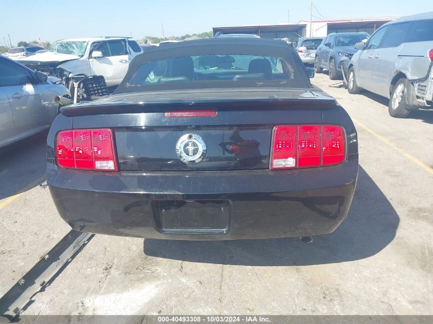 2007 Ford Mustang V6 Deluxe/V6 Premium VIN: 1ZVFT84N775311280 Lot: 40493308