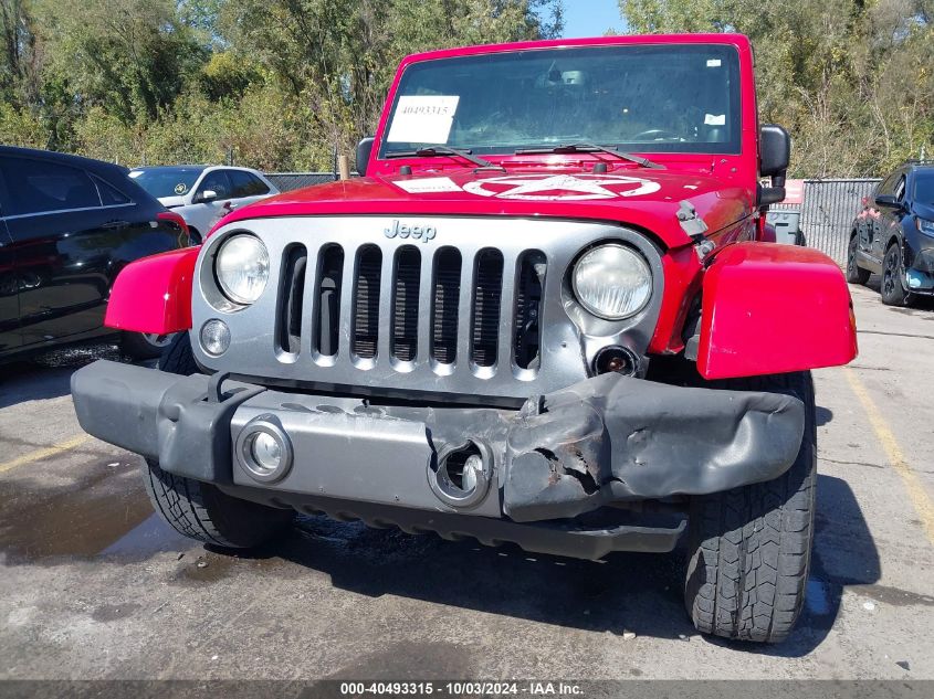 2014 Jeep Wrangler Unlimited Freedom Edition VIN: 1C4BJWDGXEL188239 Lot: 40493315