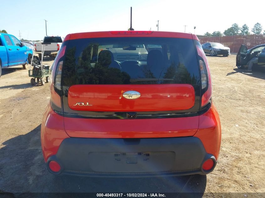 2014 Kia Soul + VIN: KNDJP3A55E7700686 Lot: 40493317