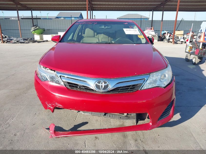 4T4BF1FKXCR161735 2012 Toyota Camry Le