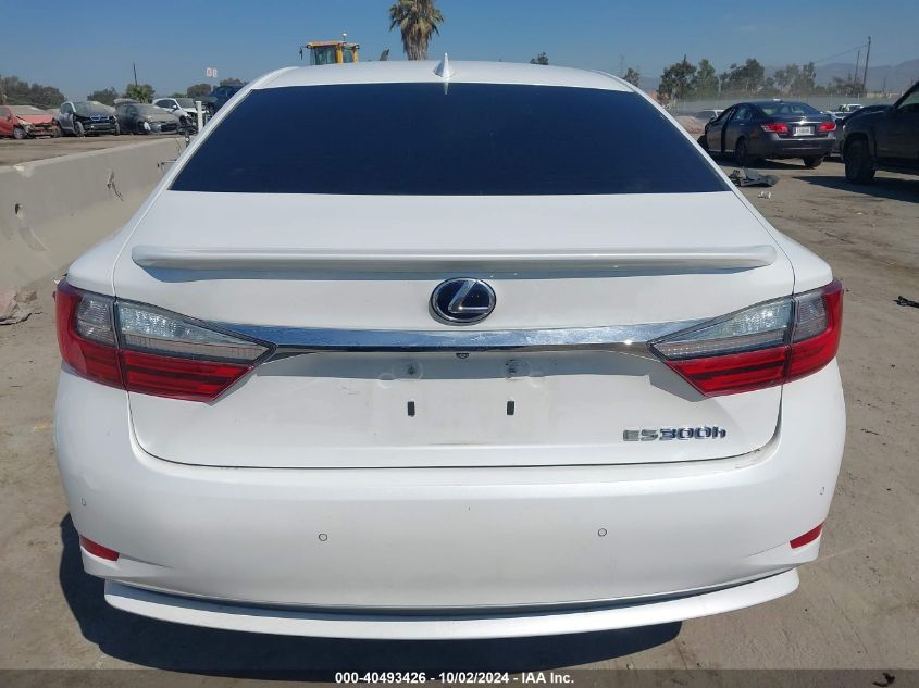 2017 Lexus Es 300H VIN: JTHBW1GG4H2141975 Lot: 40493426