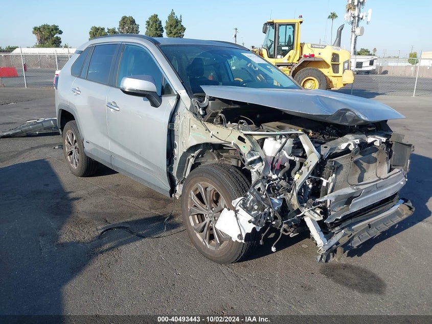 VIN 2T3B6RFV7NW037838 2022 TOYOTA RAV4 HYBRID XLE PREMIUM