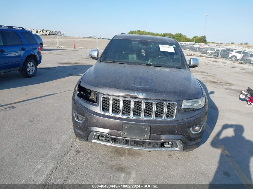 2016 Jeep Grand Cherokee Overland VIN: 1C4RJFCGXGC482470 Lot: 40493445