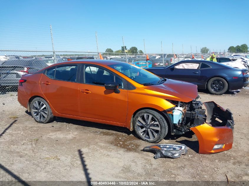 2021 Nissan Versa Sr Xtronic Cvt VIN: 3N1CN8FVXML854909 Lot: 40493446