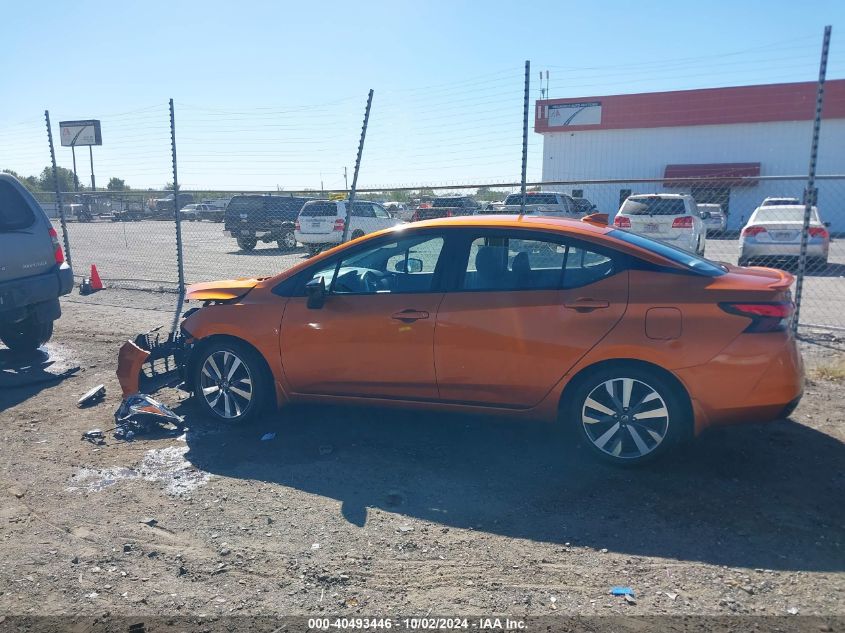 2021 Nissan Versa Sr Xtronic Cvt VIN: 3N1CN8FVXML854909 Lot: 40493446