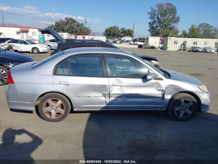 2004 Honda Civic Ex VIN: 1HGES26774L011065 Lot: 40493448