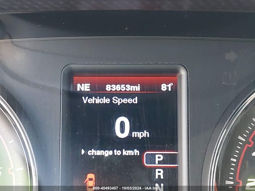 2C3CDXEJ5CH185873 2012 Dodge Charger Srt8