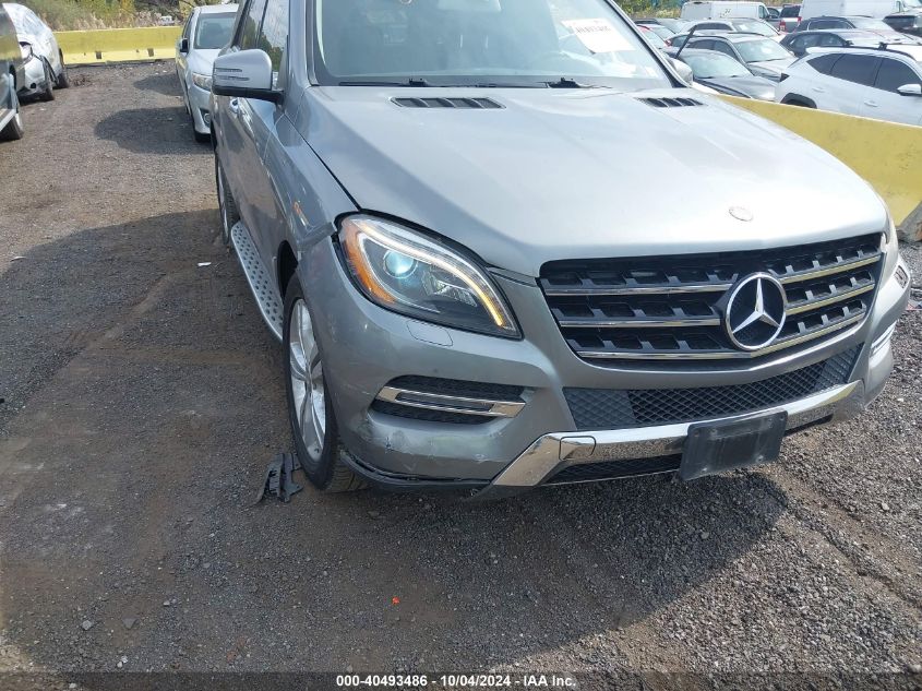 2013 Mercedes-Benz Ml 350 4Matic VIN: 4JGDA5HBXDA164076 Lot: 40493486