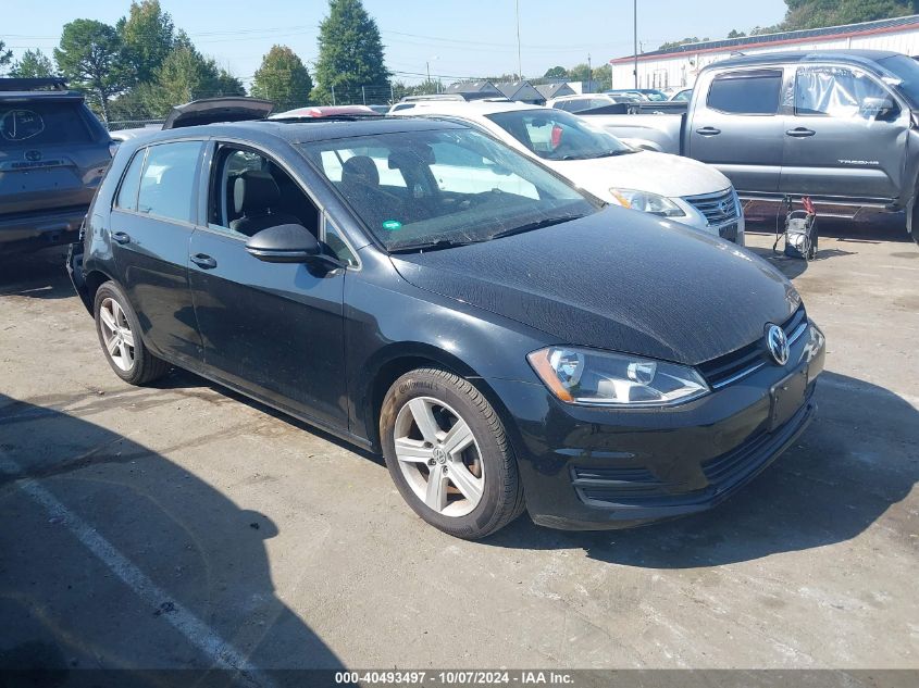 3VW217AU0HM029875 2017 VOLKSWAGEN GOLF - Image 1