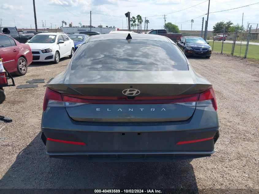 2024 Hyundai Elantra Sel VIN: KMHLM4DG1RU788840 Lot: 40493589