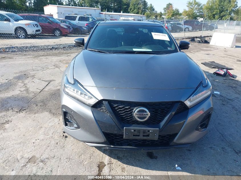 2021 Nissan Maxima Sr Xtronic Cvt VIN: 1N4AA6EV2MC516881 Lot: 40493596