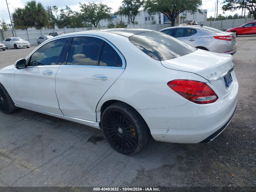 2017 Mercedes-Benz C 300 4Matic/Luxury 4Matic/Sport 4Matic VIN: 55SWF4KB5HU204030 Lot: 40493632