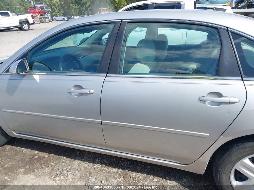 2008 Chevrolet Impala Ls VIN: 2G1WB58N189139727 Lot: 40493666