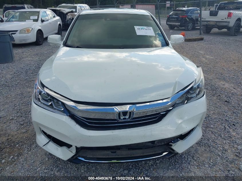 JHMCR6F58HC030834 2017 Honda Accord Hybrid Ex-L