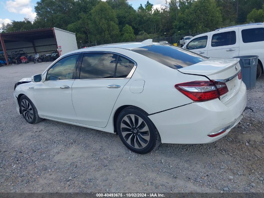 JHMCR6F58HC030834 2017 Honda Accord Hybrid Ex-L