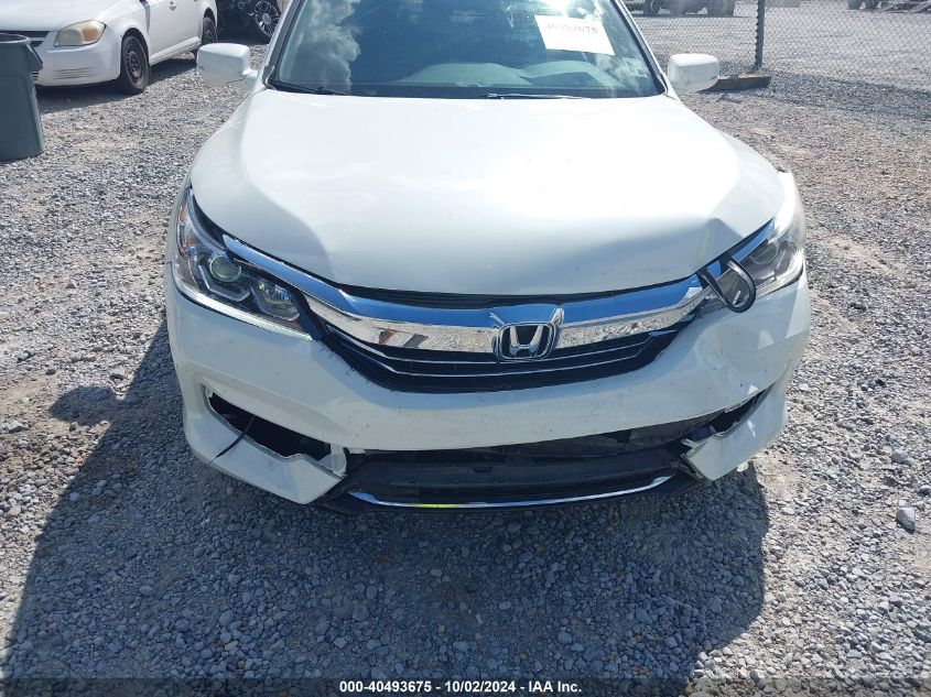 JHMCR6F58HC030834 2017 Honda Accord Hybrid Ex-L