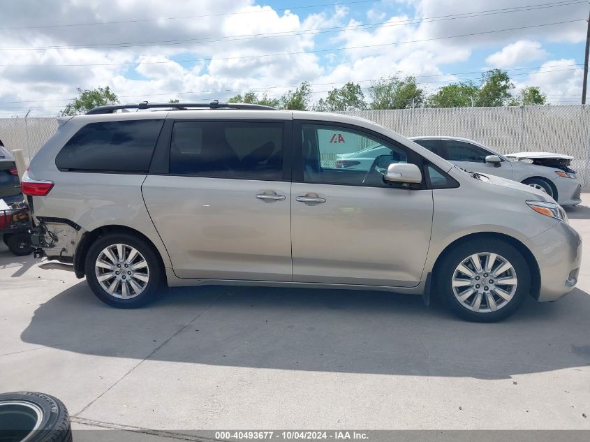 2017 Toyota Sienna Limited 7 Passenger VIN: 5TDYZ3DC0HS850945 Lot: 40493677