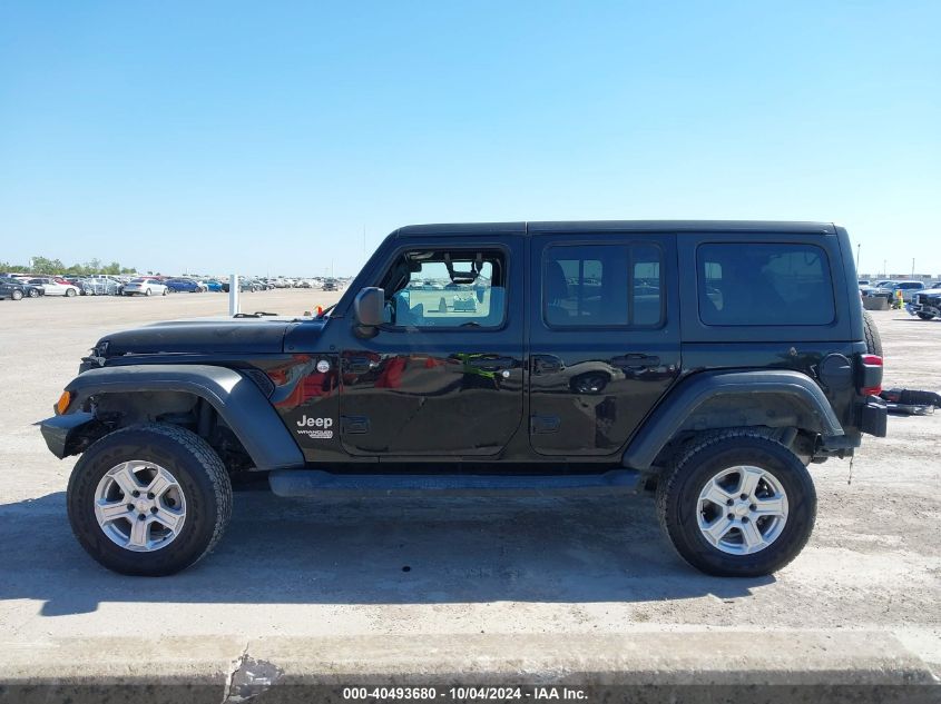 1C4HJXDG8JW252562 2018 Jeep Wrangler Unlimited Sport S 4X4