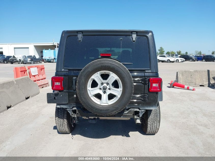 2018 Jeep Wrangler Unlimited Sport S 4X4 VIN: 1C4HJXDG8JW252562 Lot: 40493680