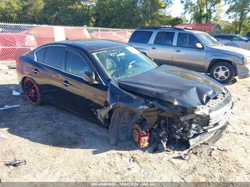 VIN JN1BV7AR9EM689782 2014 INFINITI Q50 no.1