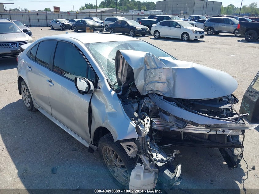 VIN JTDEPMAE7MJ155440 2021 TOYOTA COROLLA LE