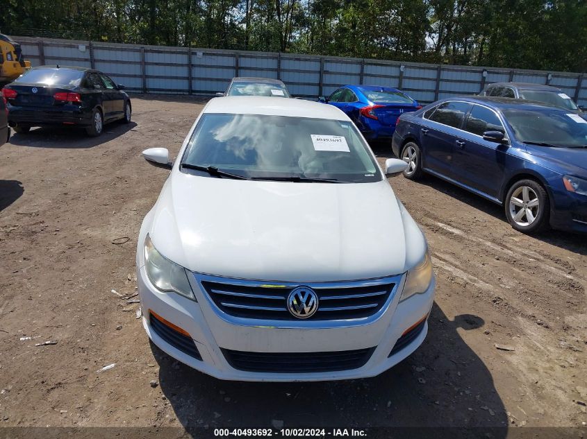 2011 Volkswagen Cc Sport VIN: WVWMN7AN6BE707308 Lot: 40493692