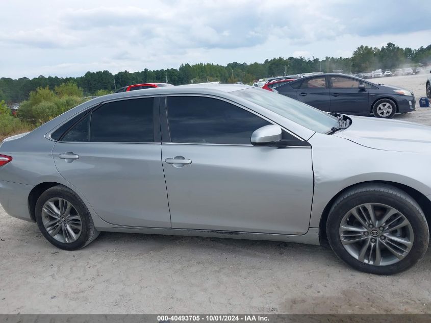 2016 Toyota Camry Se VIN: 4T1BF1FK9GU571474 Lot: 40493705