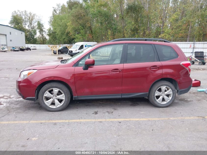 2015 Subaru Forester 2.5I Premium VIN: JF2SJADC8FH810181 Lot: 40493721