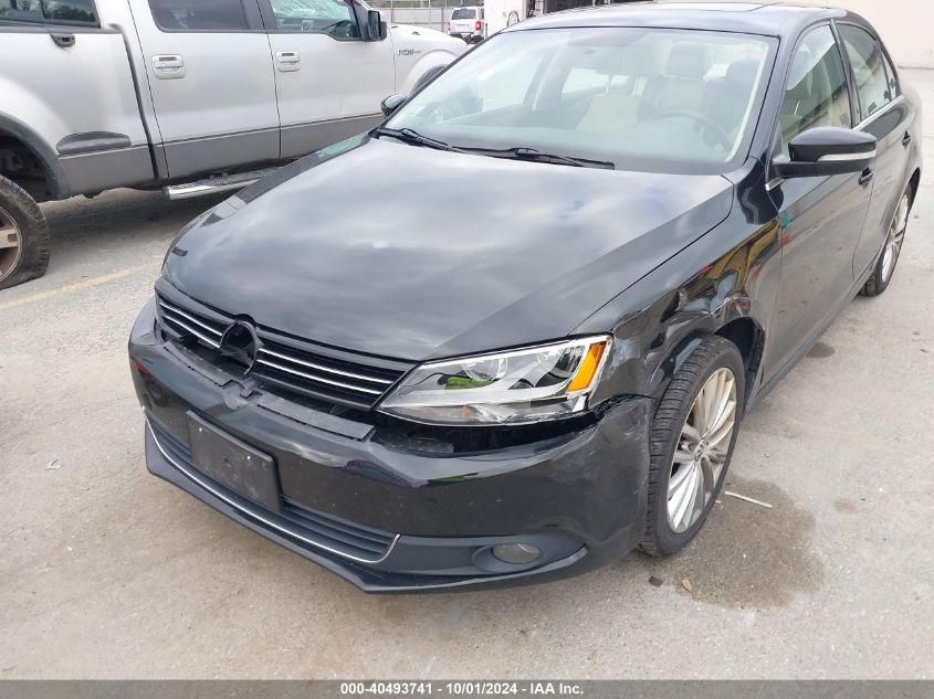 3VWLP7AJ3DM434342 2013 Volkswagen Jetta 2.5L Sel