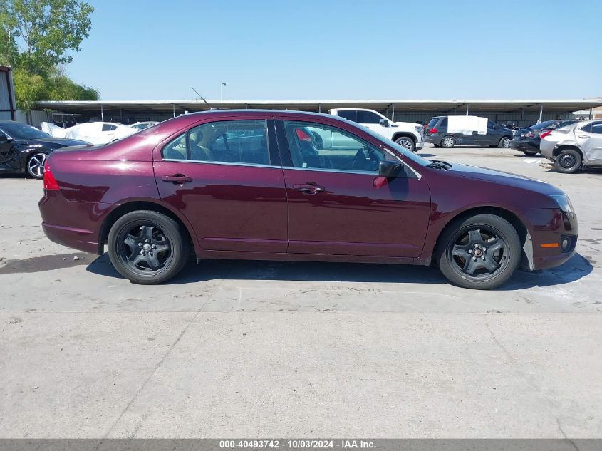 2011 Ford Fusion Se VIN: 3FAHP0HA3BR342305 Lot: 40493742