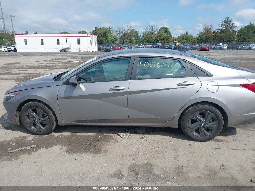 2023 Hyundai Elantra Hybrid Blue VIN: KMHLM4AJ7PU090357 Lot: 40493767