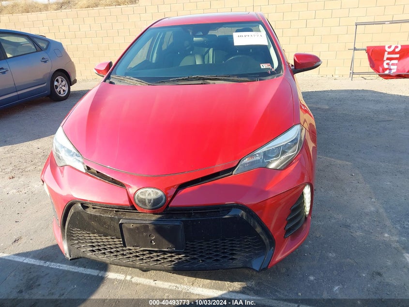 VIN 2T1BURHE7KC218382 2019 TOYOTA COROLLA XSE