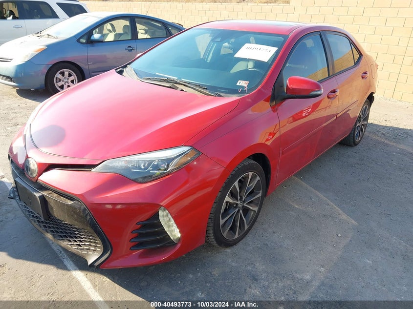 VIN 2T1BURHE7KC218382 2019 TOYOTA COROLLA XSE