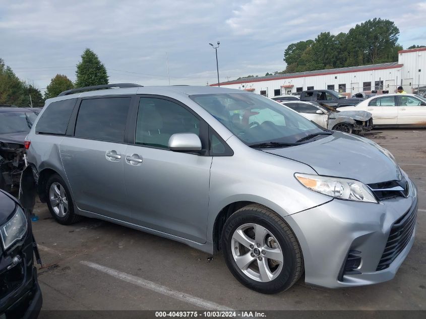 2019 Toyota Sienna Le 8 Passenger VIN: 5TDKZ3DC7KS994781 Lot: 40493775