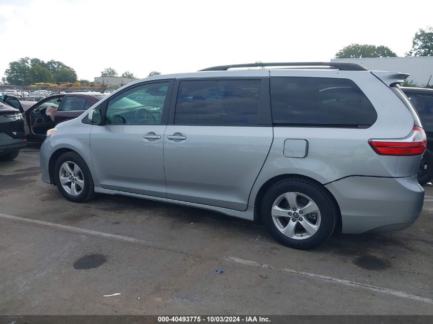 2019 Toyota Sienna Le 8 Passenger VIN: 5TDKZ3DC7KS994781 Lot: 40493775