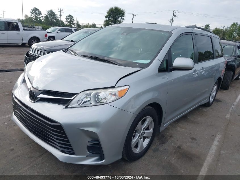 5TDKZ3DC7KS994781 2019 TOYOTA SIENNA - Image 2