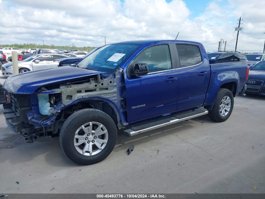 2016 Chevrolet Colorado Lt VIN: 1GCGSCE37G1245766 Lot: 40493776