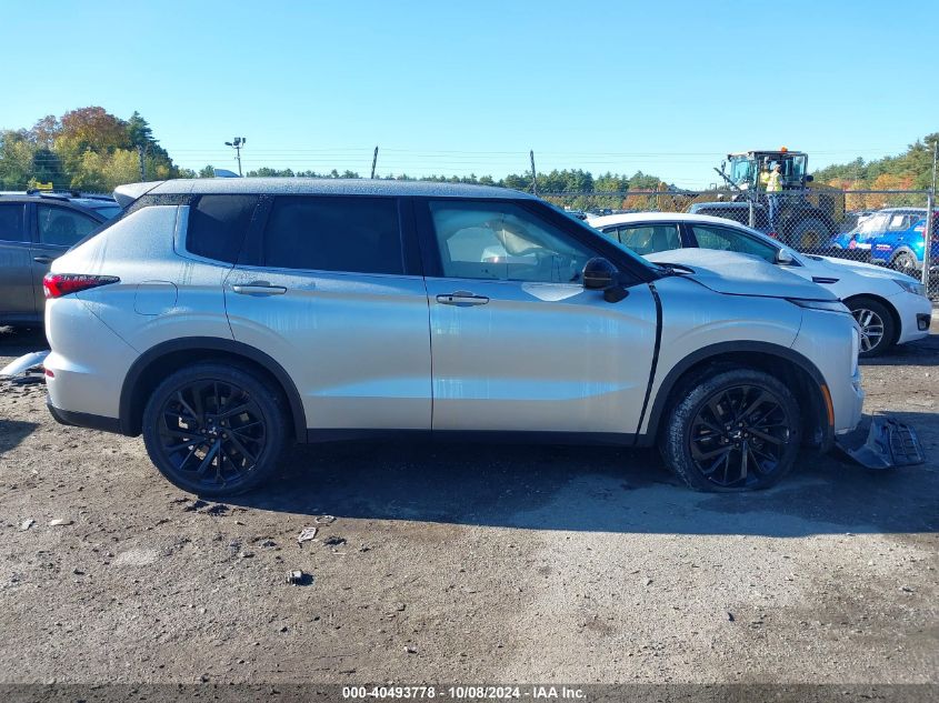 2022 Mitsubishi Outlander Se/Black Edition VIN: JA4J4UA81NZ077543 Lot: 40493778