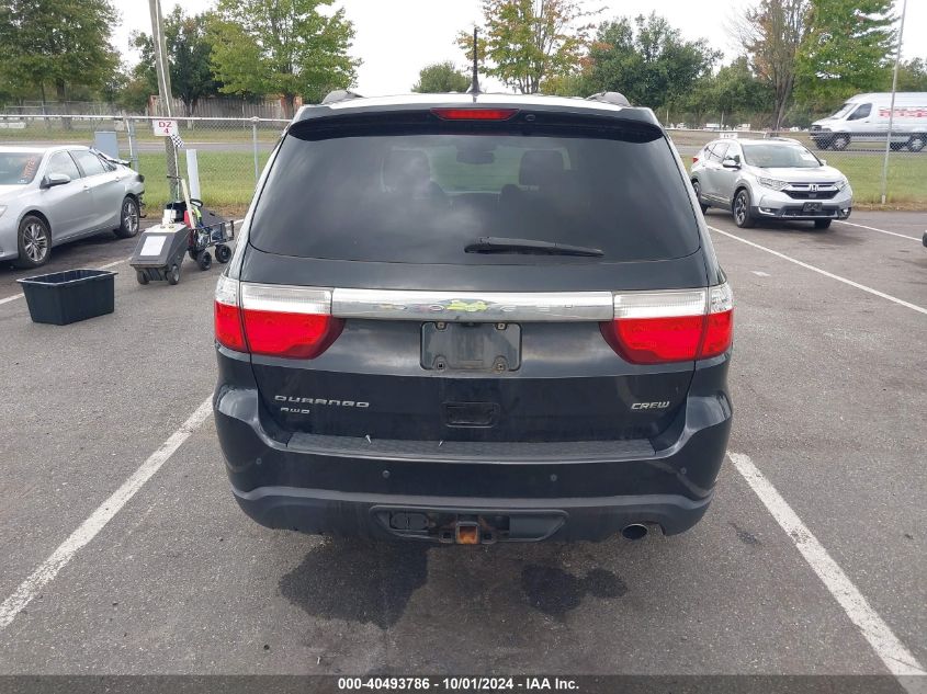 1C4RDJDGXCC121095 2012 Dodge Durango Crew