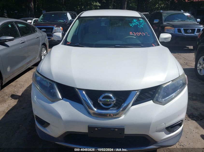 2014 Nissan Rogue S VIN: 5N1AT2MT8EC830402 Lot: 40493825