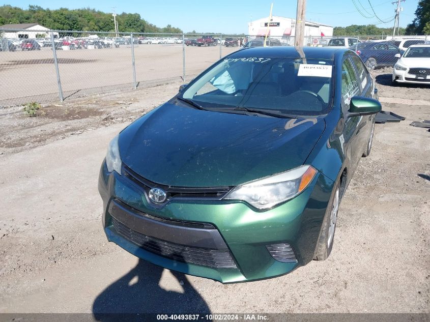 5YFBURHE7FP229338 2015 TOYOTA COROLLA - Image 2