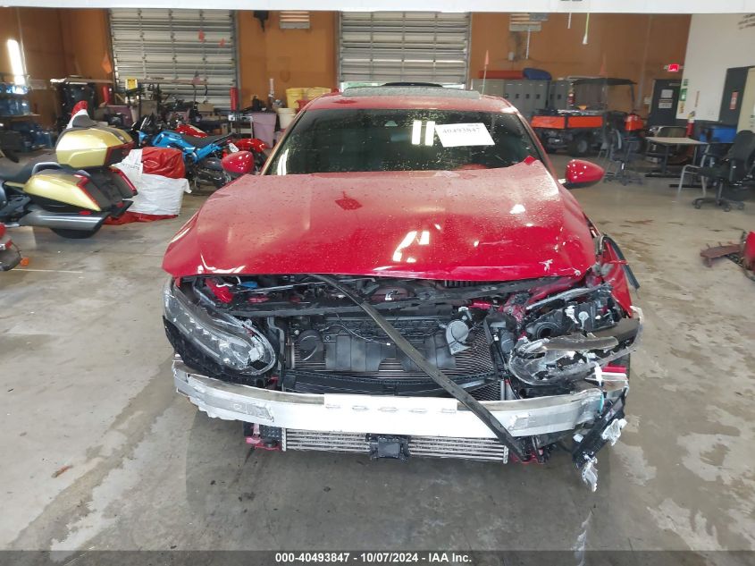 1HGCV2F33JA033499 2018 Honda Accord Sport 2.0T