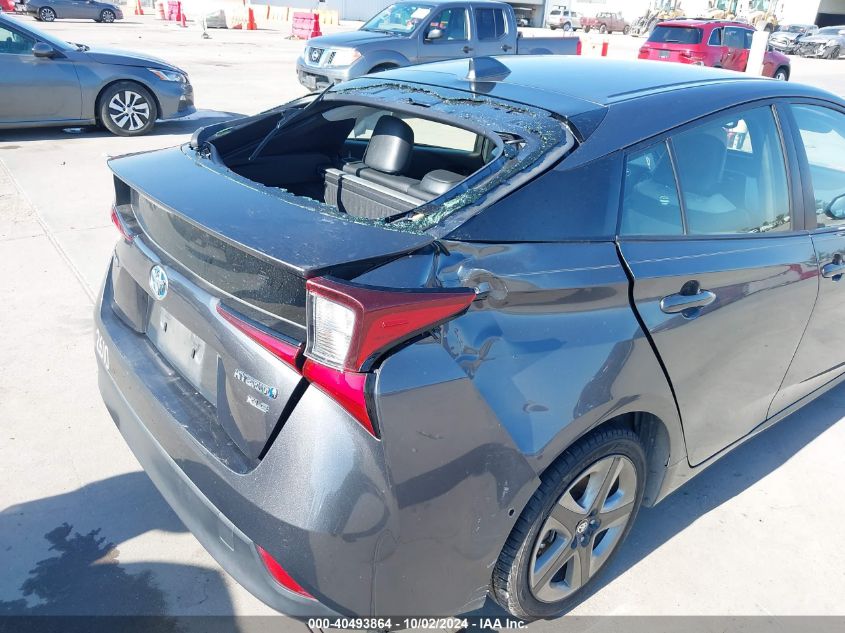 2021 Toyota Prius Xle VIN: JTDKAMFU9M3140043 Lot: 40493864